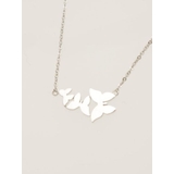 シルバー | 【カヤ】蝶々ネックレス | アミナコレクション