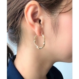 ゴールド | ねじりフープピアス | ciite'