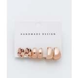 ピンクゴールド | ピアス 3セット / pierce 3 set | ciite'