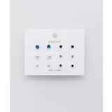 ブルー | ピアス 6セット / pierce 6 set | ciite'