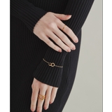 ゴールド | 【 金属アレルギー対応 】 モチーフブレスレット サージカルステンレス | ciite'