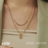 2連コインネックレス | ciite' | 詳細画像1