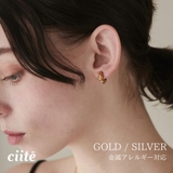 【 金属アレルギー対応 】 ミニドロップイヤリング サージカルステンレス | ciite' | 詳細画像1