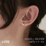【 金属アレルギー対応 】 ミニハートピアス サージカルステンレス | ciite' | 詳細画像1