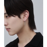 【 金属アレルギー対応 】バーモチーフ フープピアス(両耳用) | wyz | 詳細画像3
