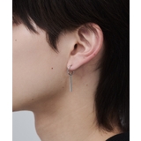 【 金属アレルギー対応 】バーモチーフ フープピアス(両耳用) | wyz | 詳細画像4