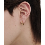 【 金属アレルギー対応 】シンプルフープピアス 直径13mm, 幅2mm | wyz | 詳細画像5