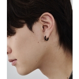 【 金属アレルギー対応 】シンプルフープピアス 直径13mm, 幅2.5mm | wyz | 詳細画像17