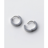 【 金属アレルギー対応 】シンプルフープピアス 直径13mm, 幅3mm | wyz | 詳細画像3 