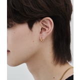 【 金属アレルギー対応 】ラインフープピアス 直径10mm, 幅4mm | wyz | 詳細画像14