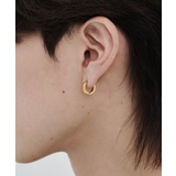 【 金属アレルギー対応 】ラインフープピアス 直径12mm, 幅4mm | wyz | 詳細画像13