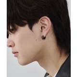 【金属アレルギー対応】ゴールドラインフープピアス直径:13mm, 幅:5mm | wyz | 詳細画像16