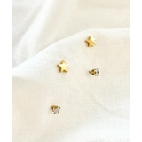 【 金属アレルギー対応 】 スター セットピアス サージカルステンレス | ciite' | 詳細画像7