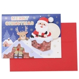 CHRISTMAS ミニグリーティングカード ハンドメイドミニクリスマスカード | cinemacollection | 詳細画像1