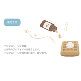 リラックス雑貨 アロマストーン ワッフル | cinemacollection | 詳細画像3 