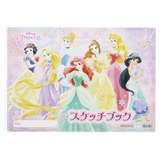 ディズニープリンセス お絵描き帳 B4スケッチブック | cinemacollection【KIDS】 | 詳細画像1 