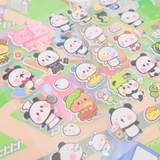 もちもちぱんだ ジオラマステッカー おでかけHELLOシール | cinemacollection | 詳細画像4 