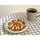 ねこグッズ 中皿 プレート ブラウン デコレ 和食器 猫雑貨 グッズ | cinemacollection | 詳細画像4 