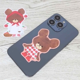 くまのがっこう ダイカットシール ダイカットビニールステッカー | cinemacollection | 詳細画像2