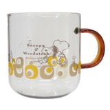 スヌーピー マグカップ カラーハンドル耐熱ガラスマグ | cinemacollection | 詳細画像1