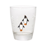 ガラスコップ 水槽グラス ペンギン デコレ コップ ガラス かわいい グッズ | cinemacollection | 詳細画像1 