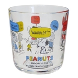 スヌーピー ガラスコップ レトロカラーワイドタンブラー | cinemacollection | 詳細画像1 