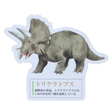 マグネット 大人の図鑑マグネット トリケラトプス | cinemacollection | 詳細画像1 