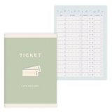 記録ノート ライフレコードノート チケット管理ノート | cinemacollection | 詳細画像2 