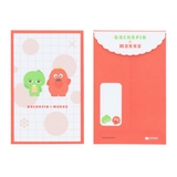 ガチャピン&ムック 手紙セット ダイカットミニレター | cinemacollection | 詳細画像4