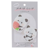 もちもちぱんだ ヘアアクセ マットヘアクリップ | cinemacollection | 詳細画像1