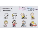スヌーピー フレークシール オーロラホログラムクリアフレークシール | cinemacollection | 詳細画像2