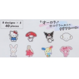 サンリオキャラクターズ フレークシール オーロラホログラムクリアフレークシール | cinemacollection | 詳細画像2 