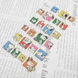 スヌーピー シールシート 大人の図鑑シール | cinemacollection | 詳細画像2 