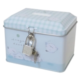 貯金箱 カギ付き缶バンク エナガタワー クーリア プレゼント かわいい グッズ | cinemacollection | 詳細画像1 