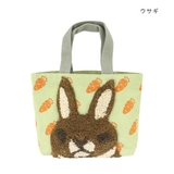 アニマルグッズ ランチバッグ ぽこもこキャンバストート | cinemacollection | 詳細画像1