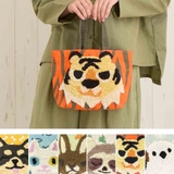 アニマルグッズ ランチバッグ ぽこもこキャンバストート | cinemacollection | 詳細画像2 