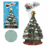 クリスマスカード クリスマスツリーカード 立体カード | cinemacollection | 詳細画像1
