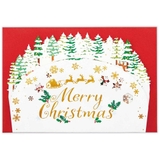 クリスマスカード レーザーカットカード 立体カード | cinemacollection | 詳細画像2 