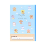 自由帳 B5白無地ノート ふわふわわんにゃん | cinemacollection | 詳細画像1 