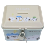 スヌーピー 貯金箱 カギ付き缶バンク | cinemacollection | 詳細画像2