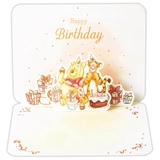 くまのプーさん グリーティングカード 誕生お祝い | cinemacollection | 詳細画像3 