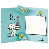 スヌーピー グリーティングカード 誕生お祝い | cinemacollection | 詳細画像3 