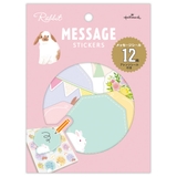 フレークシール メッセージステッカー MSウサギ | cinemacollection | 詳細画像1 