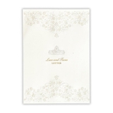 便箋 レターパッド レース&ティアラ2 日本ホールマーク 手紙 便せん グッズ | cinemacollection | 詳細画像2