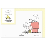 スヌーピー メッセージカード ミニメッセージカードセット | cinemacollection | 詳細画像2 