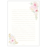 便箋 レターパッド レヴェランスローズ 日本ホールマーク 手紙 便せん グッズ | cinemacollection | 詳細画像3