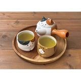 猫湯呑み猫急須 湯呑 猫急須 デコレ プレゼント インテリア かわいい グッズ | cinemacollection | 詳細画像4