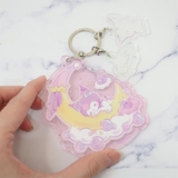 クロミ キーリング すやすや3連チャーム | cinemacollection | 詳細画像2 