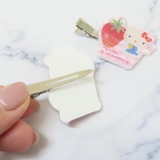はらぺこあおむしxハローキティ ヘアアクセ アクリルヘアクリップ | cinemacollection | 詳細画像2 