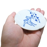 バンビ 小皿 豆皿 ディズニー 三郷陶器 小粋染付 キャラクター グッズ  | cinemacollection | 詳細画像2 